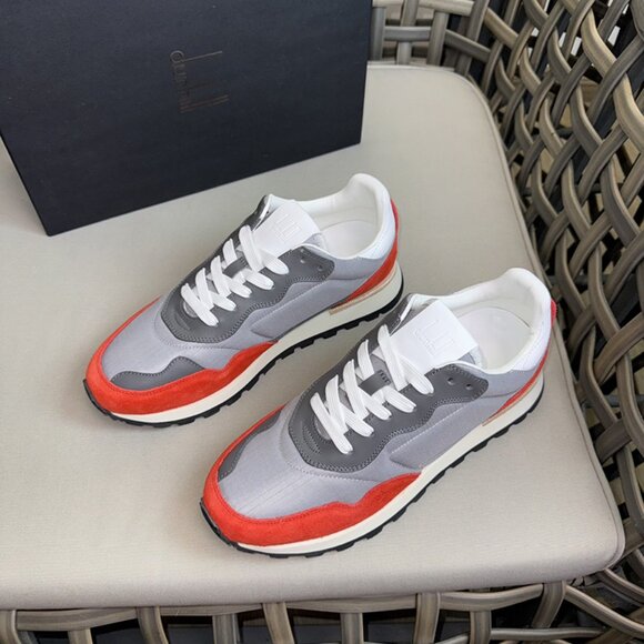 Dunhill Mens Waterproof Sneakers Gray/Red main image 8